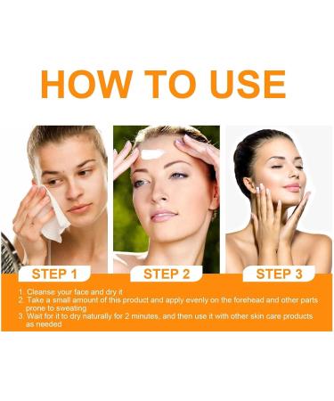  G n rique Anti-Perspirant Face Lotion Anti-Perspirant Cream Forehead Sebum Scalp & Face Control Excessive Sweat Protection 50 Ml (4) - Buy Online on GoSupps.com