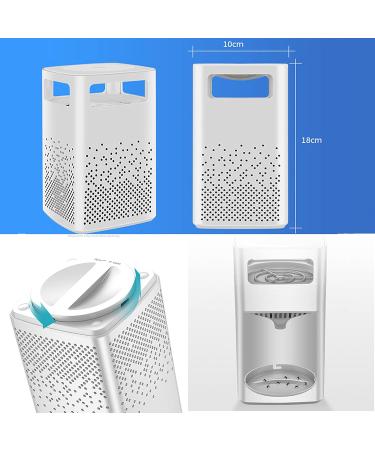 Indoor Fly Trap Mosquito Trap Safe High Powered Bug Zapper No Radiation Perfect for Home Garden Outdoor Backyard USB Power White - Buy Online on GoSupps.com