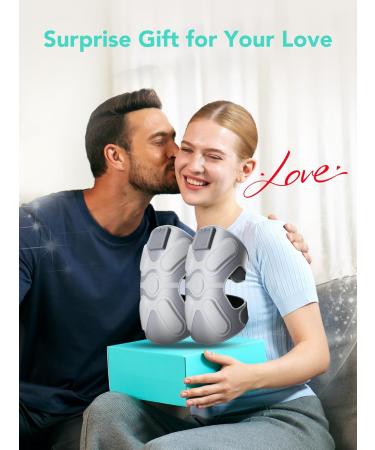 SKG Knee Massager with Heat & Vibration - Cordless Heated Knee Brace for Pain Relief | Portable Joint Pain Relief Gift for Dad | W3 PRO - Buy Online on GoSupps.com