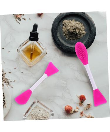 Angoily 1 Film Stick Set Skin Care Brush Mud Brush Brush Silicone Brush Double-head Brush Portable Brush Cosmetic Brush The Plastic Purple Mud Film - Buy Online on GoSupps.com
