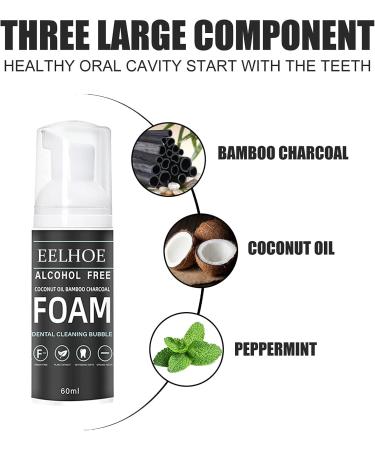 Whitening Toothpaste - Bamboo Charcoal Formula for White Teeth | Effective Protection & Deep Cleaning - Buy Online on GoSupps.com