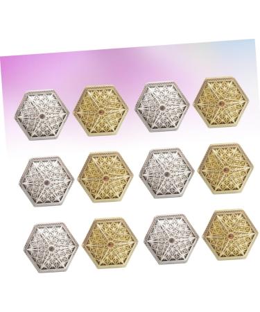 Anneome Wedding Stuff 12pcs Tiny Trinkets Hexagon Shaped Mints Hexagon Candy Holders Candy Box Candy Stand Wedding Small Jewelry - Buy Online on GoSupps.com