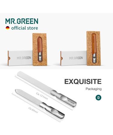 MR.GREEN Double Sided Nail Files - Stainless Steel Manicure & Pedicure Tools for Professional Finger & Toe Nail Care - International Shipping Available - Buy Online on GoSupps.com