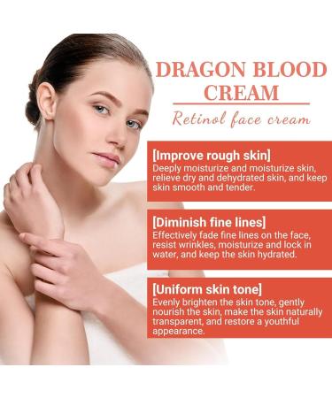 KOAHDE Retinol Placenta Dragon Blood Cream Dragon's Blood Easy Cream Dragon Blood Serum Face Moisturizer Dragon Blood Cream Retinol Face Cream Day & Night Anti Aging Moisturizing Cream 50G - Buy Online on GoSupps.com
