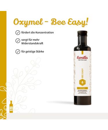 NEW! Ewalia for You & Me Oxymel - Bee easy! Natural strengthening for mind and body in times of challenge! 100% natural without unnecessary additives made in Austria - 500 ml - Buy Online on GoSupps.com