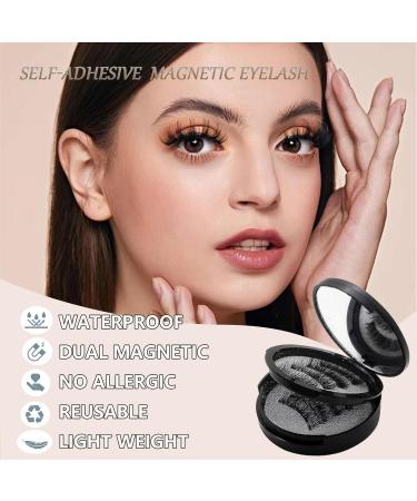 Magnetic Eyelashes with Applicator - Magnetic Eyelashes Natural Look Strong Hold No Glue Needed - Reusable Natural Magnetic Lashes Kit without Eyeliner - Buy Online on GoSupps.com