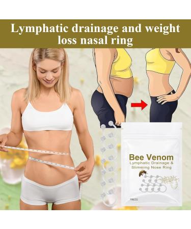 ExcellaElite Bee Venom Nose Ring 5 Pieces Bee Venom Lymphatic Nose Ring Bee Venom Nose Ring for Lymphatic Drainage Suitable for Individual Matching of Boys and Girls - Buy Online on GoSupps.com