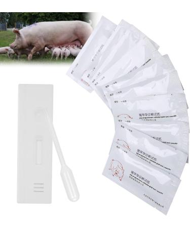 Pig Pregnancy Test Strips - Pack of 10 Disposable Early Detection Tool for Livestock Supply - Buy Online on GoSupps.com