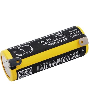 Buy BR-A BR-A-TABS 1800mAh Battery - Compatible with Wireless Alarms & Security Systems | Efficient 3.0V Automated Meter Reading Backup - Buy Online on GoSupps.com