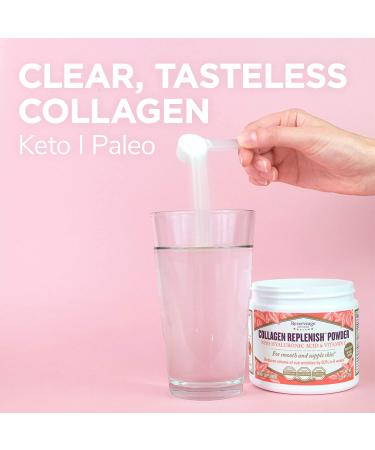 ReserveAge Nutrition Collagen Replenish Powder | Hyaluronic Acid & Vitamin C - 2.75 oz (78 g) - Buy Online on GoSupps.com