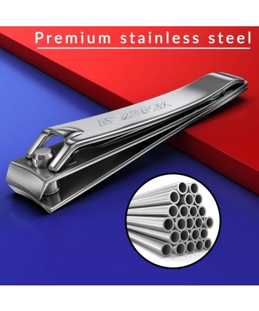 Professional Heavy Duty Toe Nail Clippers for Thick Nails - Large Cutter for Men & Women - 1 Count - Buy Online on GoSupps.com