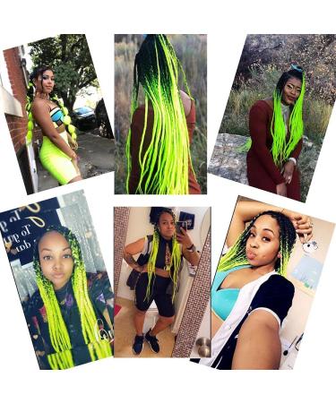Fanyu Ombre Braiding Hair - 3 Pack High Temp 24 Inch Pre-Stretched Hair Extensions - Buy Online on GoSupps.com