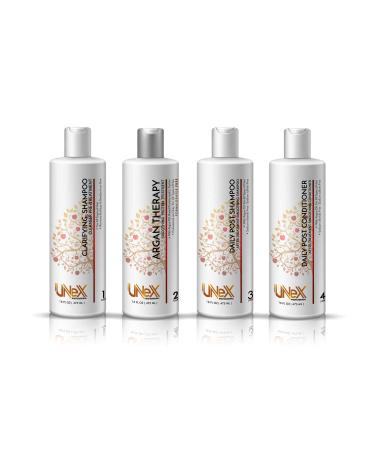 UNEX PROFESSIONAL UNEX ARGAN PROTEIN THERAPY FULL KIT 475ml (16oz) Formaldehyde Free - MADE IN USA