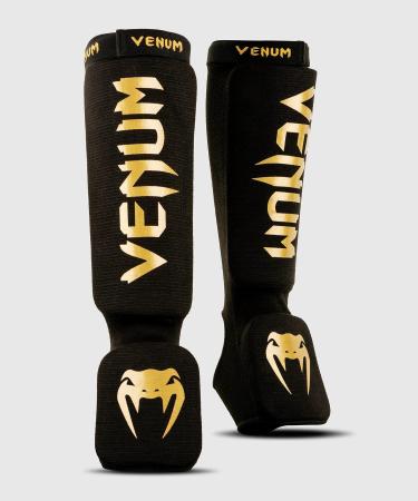 Venum Art: Uni Kontact shin and foot guard XL black / gold