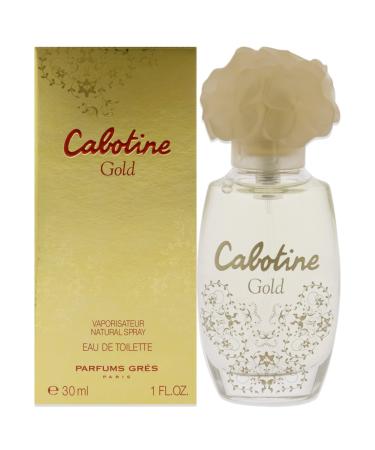 Parfums Gres Cabotine Gold EDT Spray Women 1 oz 1 Fl Oz (Pack of 1)