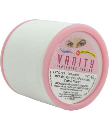 IBA Indian Beautiful Art Cotton Thread - Organic Antiseptic Facial Hair Remover for Eyebrow Threading | International Shipping - Buy Online on GoSupps.com