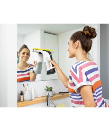 Bundle of K rcher Window Vac WV 6 Plus Extra Long Battery Running Time of 100 min LED Battery Indicator Display Spray Bottle with Microfibre Cloth + K rcher Window Cleaner Concentrate RM 500 + Window Concentrate - Buy Online on GoSupps.com