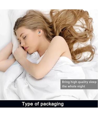 Sleep Soundly with Reusable Silicone Ear Plugs for Snoring and Noise Cancelling - 25dB Hearing Protection, 6 Ear Tips Included - Buy Online on GoSupps.com