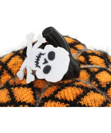 Handmade Fabric Pumpkin Halloween Pumpkin Exquisite Soft Wool Pumpkin Decorative Fabric Pumpkin Autumn Decorations(Yellow) - Buy Online on GoSupps.com