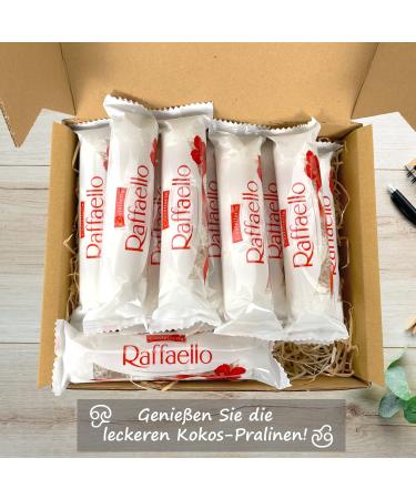 Buy Gournings Life Box Ferrero Raffaello 480g | 48 Chocolate Almond Coconut Sweets - International Shipping Available - Buy Online on GoSupps.com