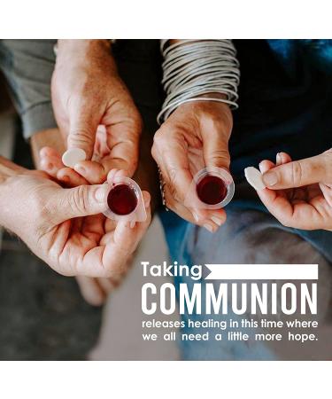 Miracle Meal Pre-filled Communion Cups and Wafer Set - Box of 100 - Concord Grape Juice & Wafer - Made in USA - Buy Online on GoSupps.com