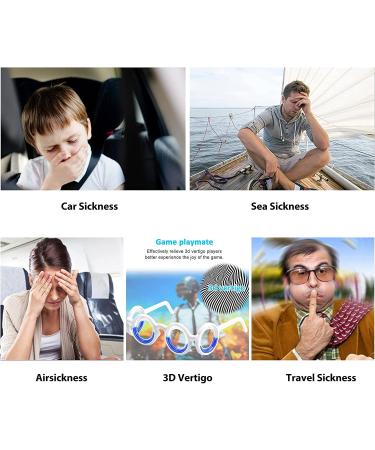 Hion Anti-Motion Sickness Smart Glasses - Portable Nausea Relief for Sport, Travel, Gaming - No Lens Liquid Glasses for Adults or Kids - Buy Online on GoSupps.com