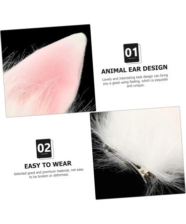 minkissy 1 Pair Bunny Ear Hair Clip Bunny Ears Headwear Rabbit Dress Prop Rabbit Cosplay Prop Bunny Accessories for Women Bunny Ears Hair Clips Bunny Ears Hood Miss Unique Rabbit Suit Plush - Buy Online on GoSupps.com