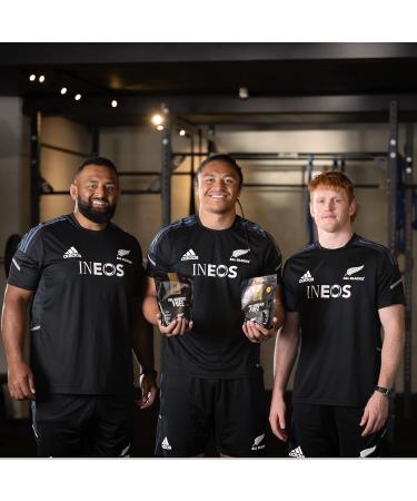 Healthspan Elite All Blacks Pre-Workout Fuel (480g) - Vegan Mixed Berry | 25g Carbs Per Serving | Creatine for Performance - Buy Online on GoSupps.com