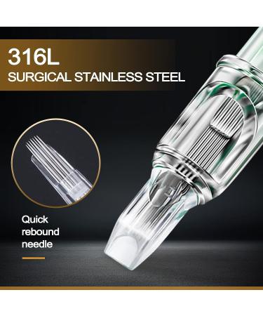 40pcs Yuelong Tattoo Needles 12 Mixed Assorted Sizes - 3RL, 5RL, 5RM, 7RM - Professional Grade - Buy Online on GoSupps.com