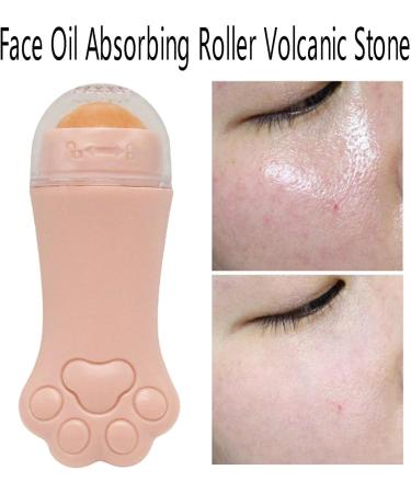 Casstad 2X Natural Volcanic Roller Oil Control Rolling Stone Face Cleansing Oil Absorption Roller Ball - Buy Online on GoSupps.com