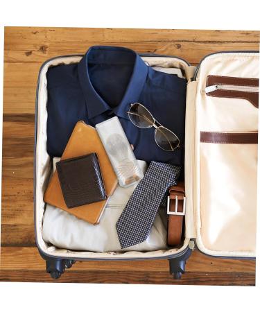 Frcolor Razor Brush Travel Case - 2 Pieces & Brush Box for Men | Beard Holder & Storage Solution 5x5.5cm Transparent - Buy Online on GoSupps.com
