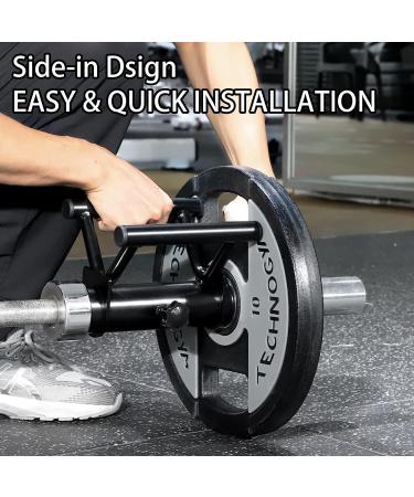 Landmine Handle T Bar Row Attachment - Solid Steel Black Powder-Coated | BRTGYM | Ideal for 2 Olympic Barbell Back Training - Buy Online on GoSupps.com