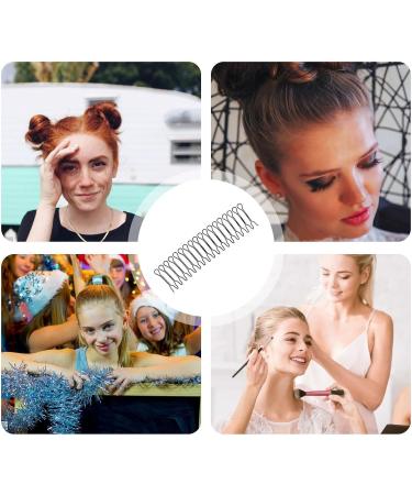 Invisible Hair Fixer U Pins - U Shape Hair Finishing Comb |Invisible Hair Fixer U Pin|Hair Finishing Fixer Pins |Decorative Hair Updo Styling Tool|Decorative MiniI Bangs Holder For Women & Girls Hairs - Buy Online on GoSupps.com