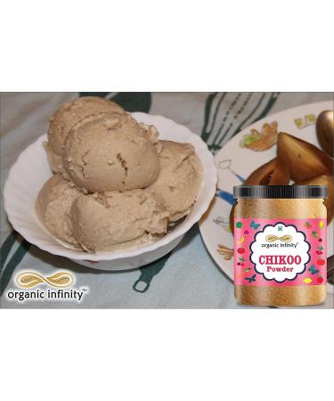 Green Velly Organic Infinity Chiku Powder | Chikoo Fruit Shake Powder | Dry No Added Sugars and Preservatives - 200 GM by Organic Infinity - Buy Online on GoSupps.com