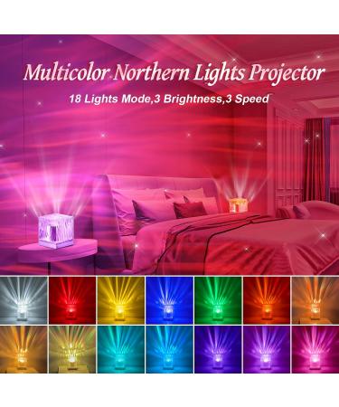 Pikoy Northern Lights Aurora Projector: 18 Colors, Galaxy & Sensory Lighting, Remote Timer, Night Light for Bedroom & Christmas Decor - Teen Gifts - Buy Online on GoSupps.com