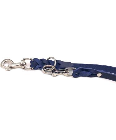 Adjustable Double Dog Liner for Small & Large Dogs | 2.80m x 15mm Navy Blue | International Shipping - Buy Online on GoSupps.com
