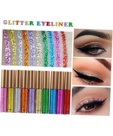 FOMIYES Shiny Eyeshadow 30 Pcs Liquid Eyeliner Glitter Eye Shadow Glitter Eyeliner Shinny Eyeliner Liquid Eyeshadow Colorful - Buy Online on GoSupps.com