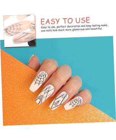 FRCOLOR 4 Sets Halloween Fake Nails Fake Nails Kit Manicure False Nail Nails Nails Nail Art Decoration Nail Decorations for Nail Art Manicure Supply Manicures Charm Abs - Buy Online on GoSupps.com