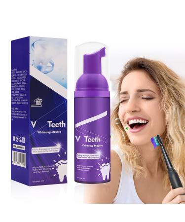 Violet toothpaste foam toothpaste 360 dental health care deep cleaning foam toothpaste whitening foam tooth pasta for teeth and mouth