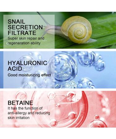 KOAHDE Snail Collagen Face Cream Snail Essence Face Cream Snail Anti Wrinkle Face Cream Snail Hyaluronic Cream Snail Moisturizing Cream Snail Brighten Face Cream Snail Firming Face Cream 100G - Buy Online on GoSupps.com