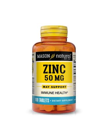 Mason Natural Zinc 50 mg 100 Tablets