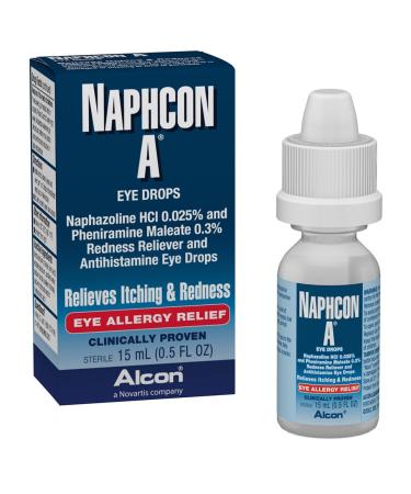 Naphcon-A Eye Drops, 15-mL