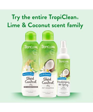 TropiClean Lime & Cocoa Butter Conditioner - Moistruizing Pet Care | International Shipping Available - Buy Online on GoSupps.com