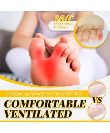 2023 New Silicone Anti-Friction Toe Protectors - 10/20PCS Breathable Caps for Corns - Buy Online on GoSupps.com