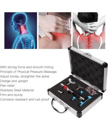 Professional Adjustable Chiropractic Tools - 10 Gears Vertebral Body Massage Activator (Red) for Pain Relief - Buy Online on GoSupps.com