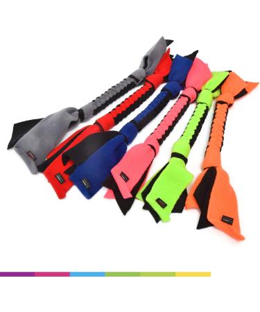 DogDirect London DOG TUG TOY Tugger Tug Chase Rope SMALL: 45cm/17in LARGE: 75cm/29in Soft plaited Flexible FLEECE DOG TOYS Ideal FOR TRAINING PUPPY PLAY HAND MADE (Large Blue) KAL2 Large Blue - Buy Online on GoSupps.com