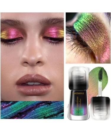 Scintilling Chameleon Eyeshadow - Long Hard Metal Eyeshadow Shifter | Multi-dimensional reflex makeup - Buy Online on GoSupps.com