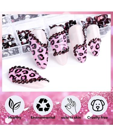 Makartt Dark Purple Rhinestone Nail Gems for DIY Crafts and Makeup - Buy Online on GoSupps.com