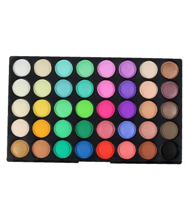 120 Color Waterproof Eyeshadow Palette - Matte & Shimmer Shades | Professional Pigmented Cosmetics Set - Buy Online on GoSupps.com