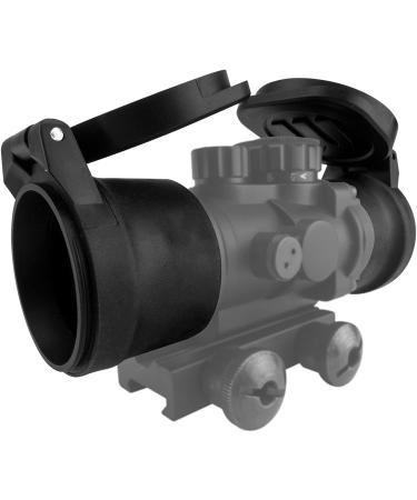 Monstrum Rubberized Flip-Up Rifle Scope Lens Cover Eyepiece | 37-42mm Diameter - Buy Online on GoSupps.com